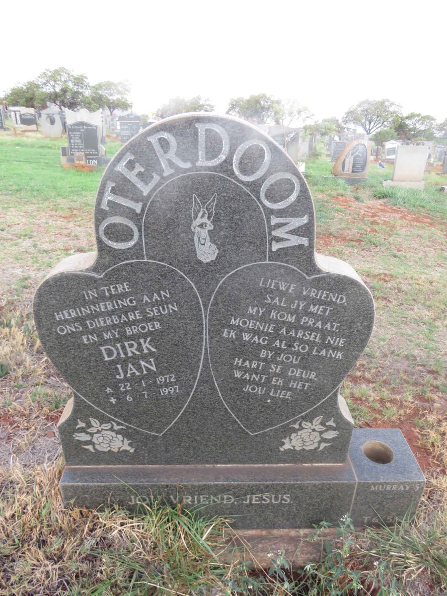 OTERDOOM Dirk Jan 1972-1997