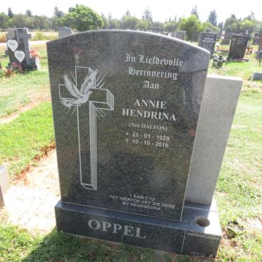 OPPEL Annie Hendrina nee DALTON 1929-2018