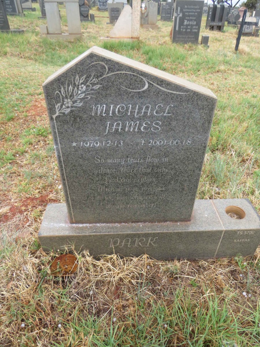 PARK Michael James 1979-2001