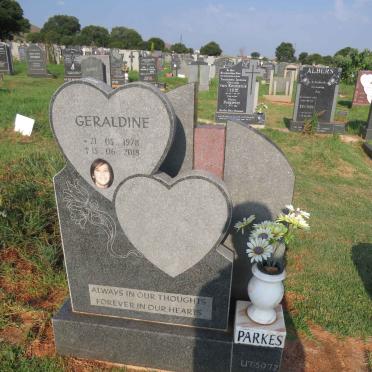 PARKES Geraldine 1978-2018