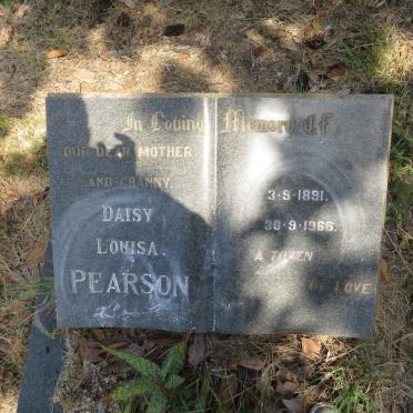 PEARSON Daisy Louisa 1891-1966