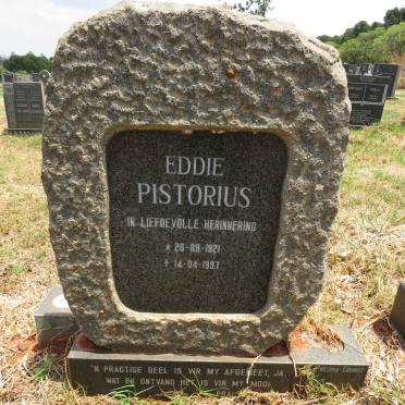 PISTORIUS Eddie 1921-1997