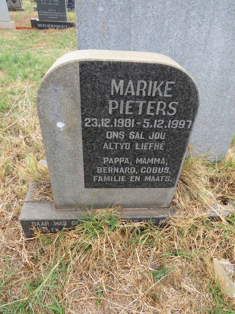 PIETERS Marike 1981-1997