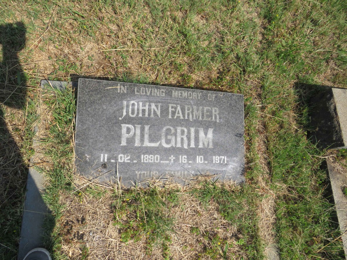 PILGRIM John Farmer 1890-1971
