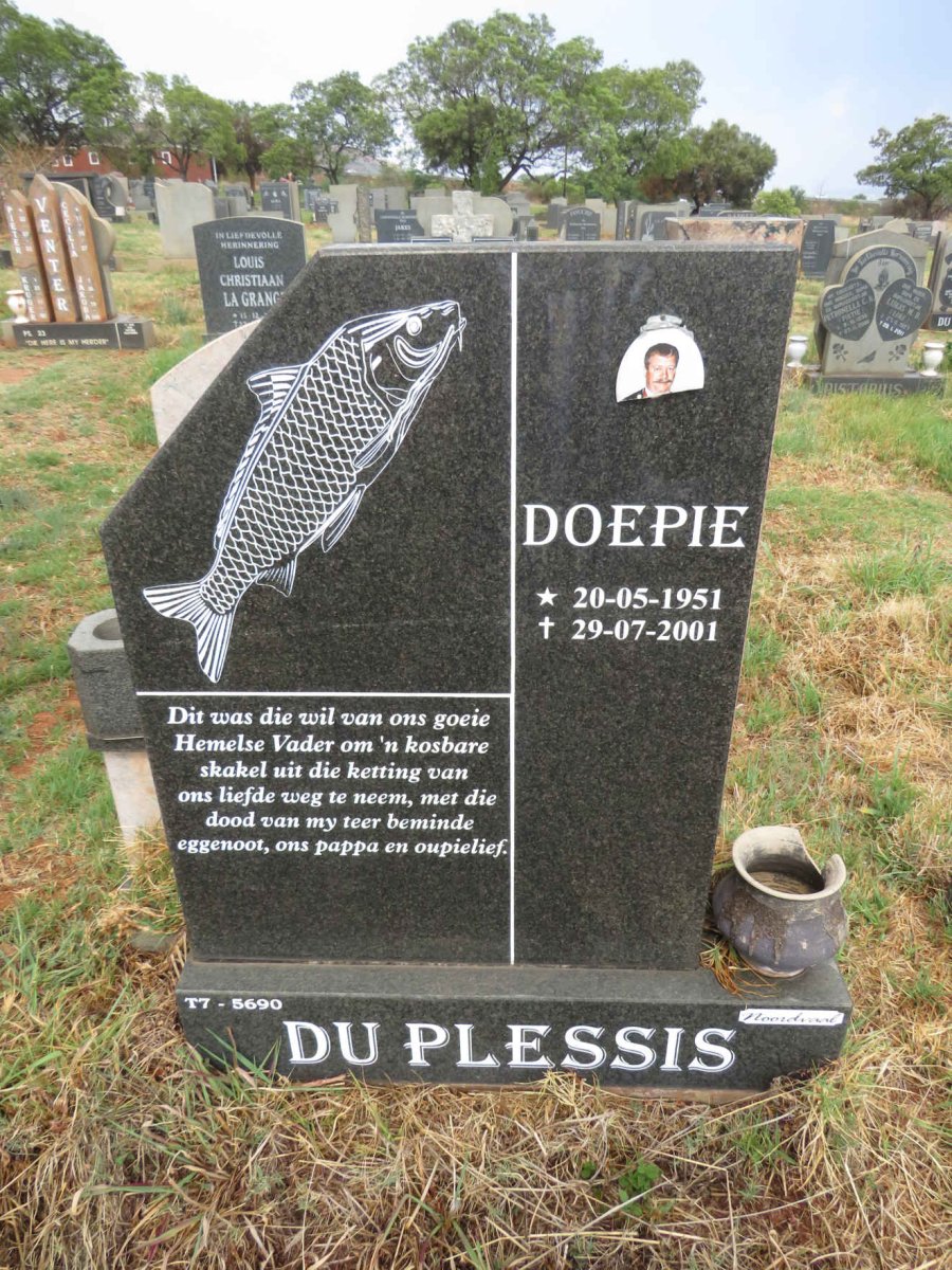 PLESSIS Doepie, du 1951-2001 
