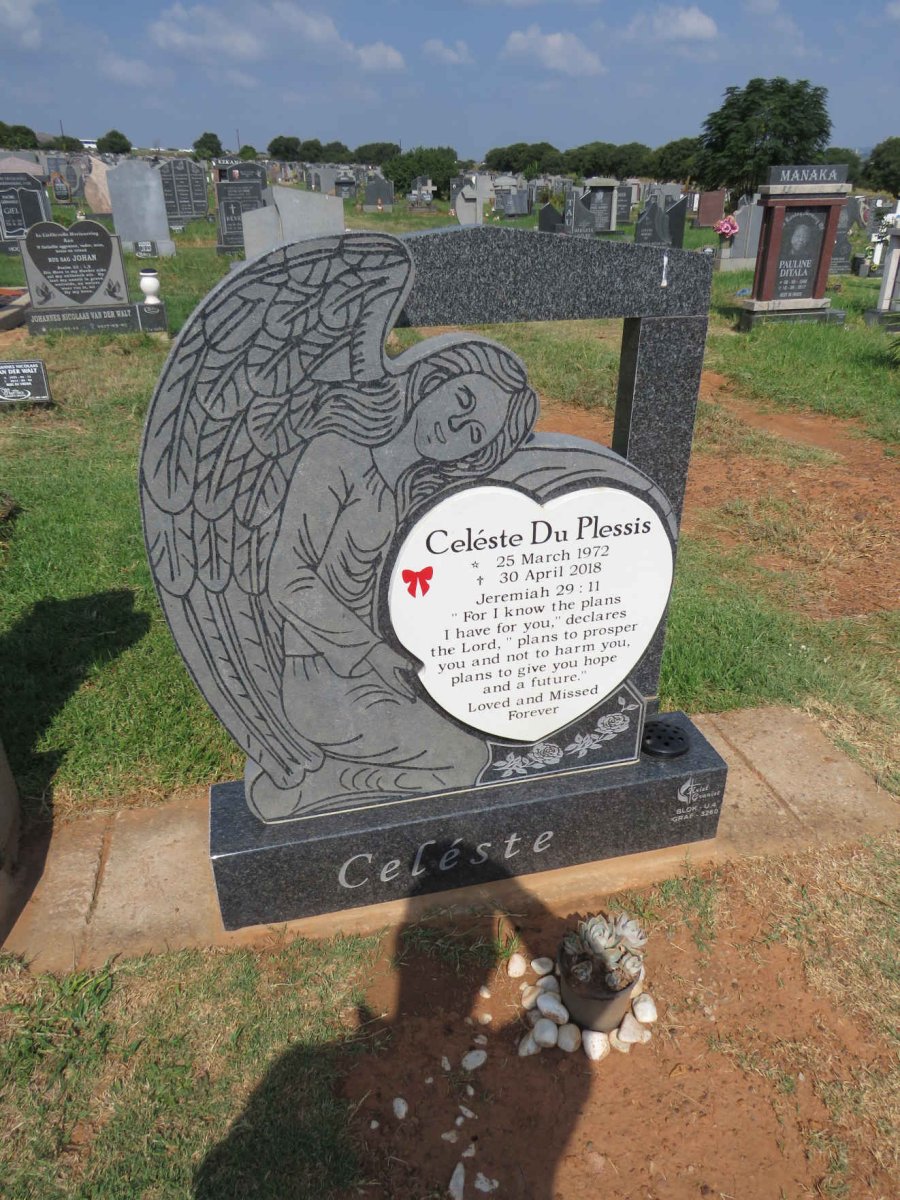 PLESSIS Celeste, du 1972-2018