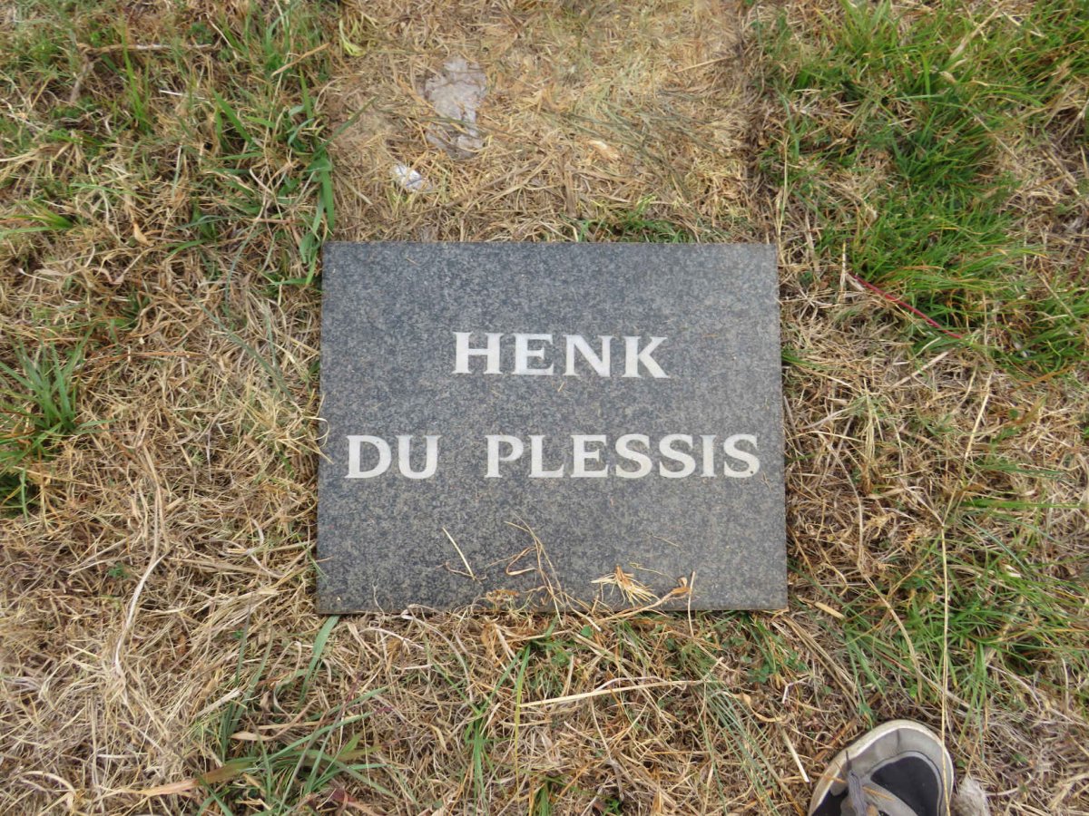 PLESSIS Henk, du