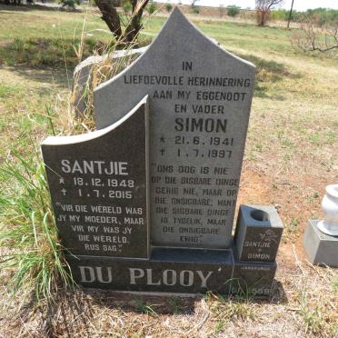 PLOOY Simon, du 1941-1997 & Santjie 1948-2015