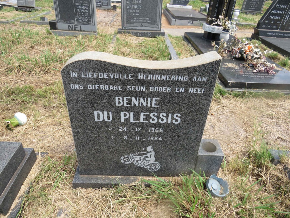 PLESSIS Bennie, du 1966-1984