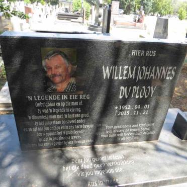 PLOOY Willem Johannes, du 1952-2015