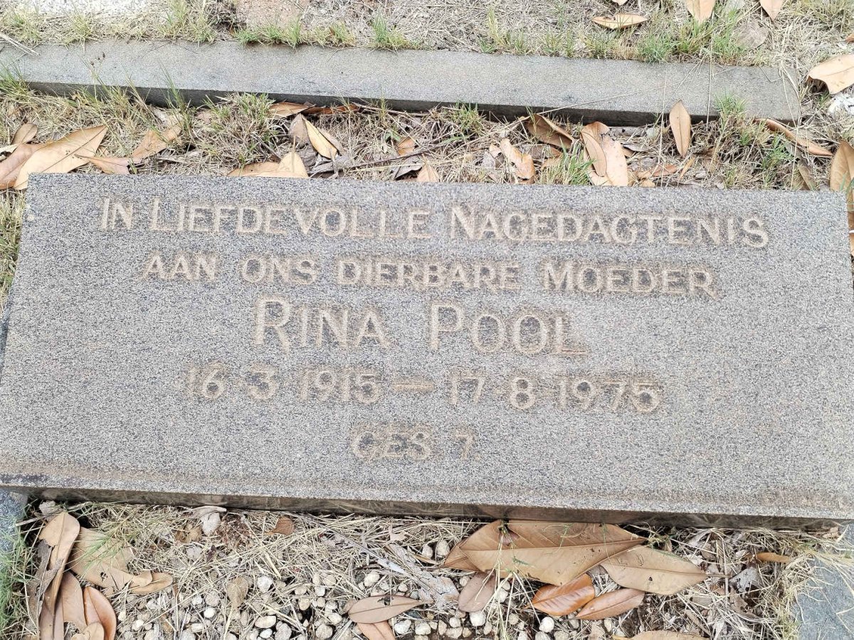 POOL Rina 1915-1975