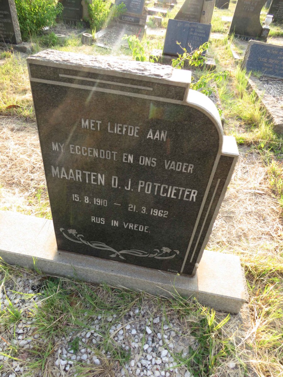 POTGIETER Maarten D.J. 1910-1962