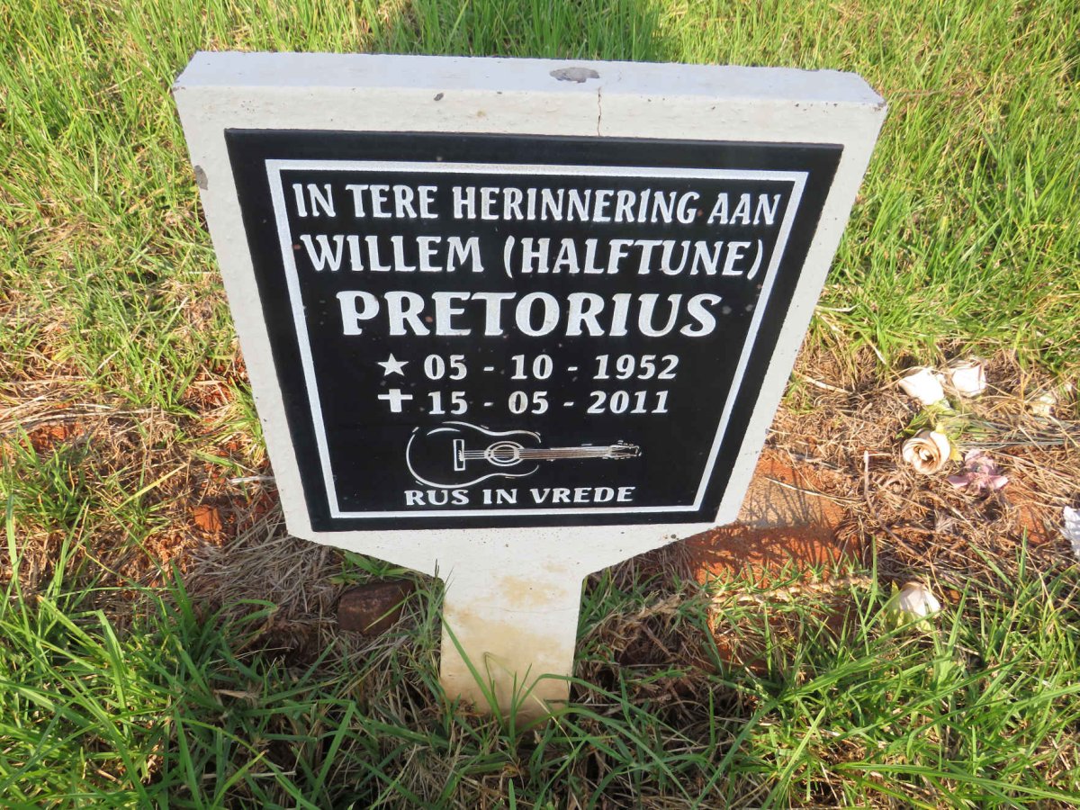 PRETORIUS Willem 1952-2011