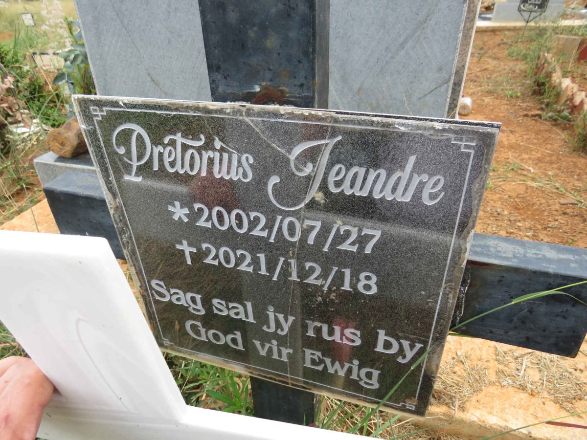 PRETORIUS Jeandre 2002-2021