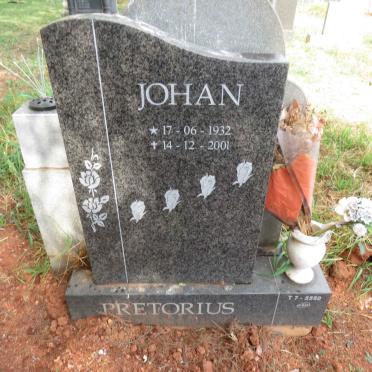 PRETORIUS Johan 1932-2001
