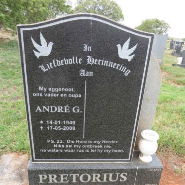 PRETORIUS Andre G. 1949-2008