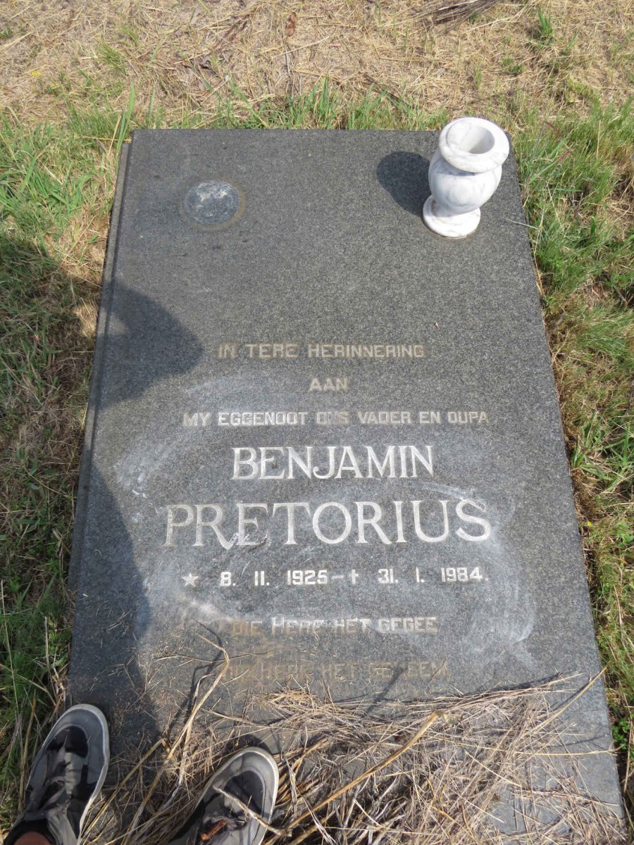 PRETORIUS Benjamin 1925-1984