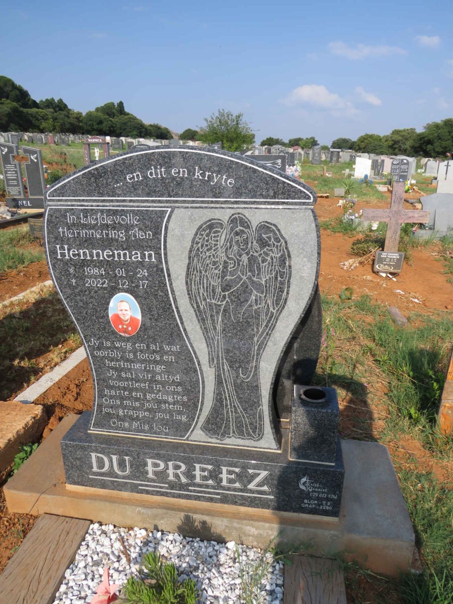 PREEZ Henneman, du 1984-2022