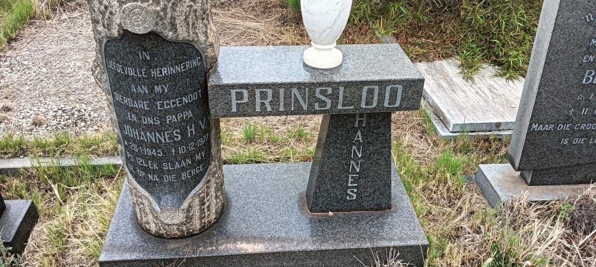 PRINSLOO Johannes H.V. 1845-1977