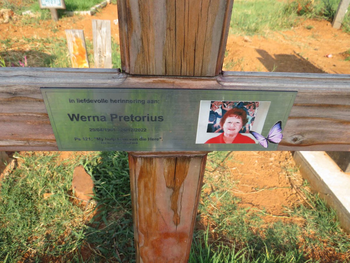 PRETORIUS Werna 1961-2022