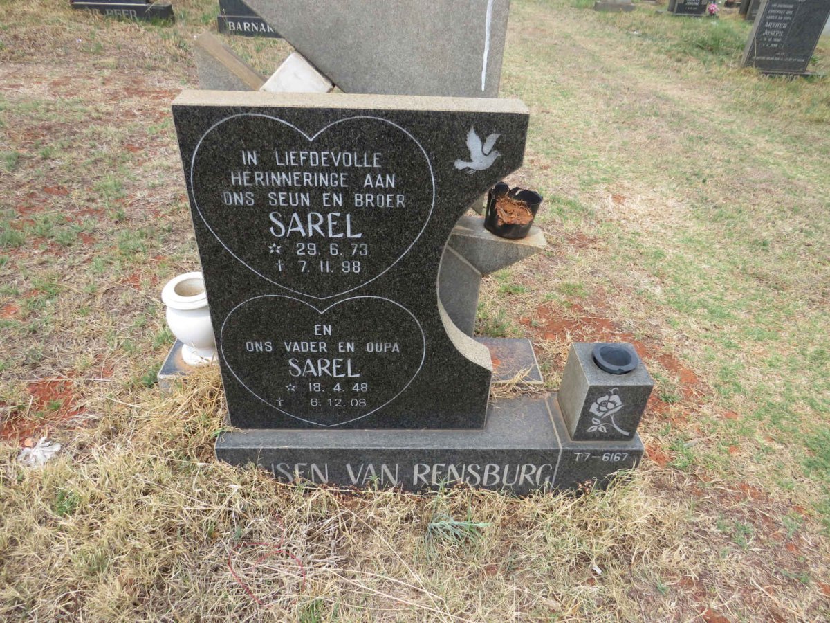 RENSBURG Sarel, Jansen van 1948-2008 :: JANSEN VAN RENSBURG Sarel 1973-1998