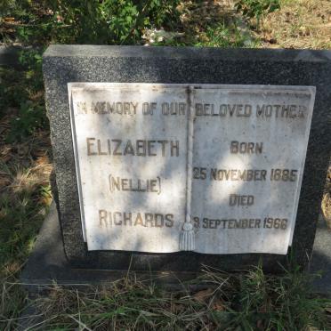 RICHARDS Elizabeth 1885-1966