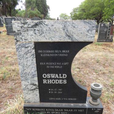 RHODES Oswald 1987-2004