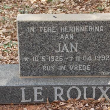 ROUX Jan, le 1926-1992