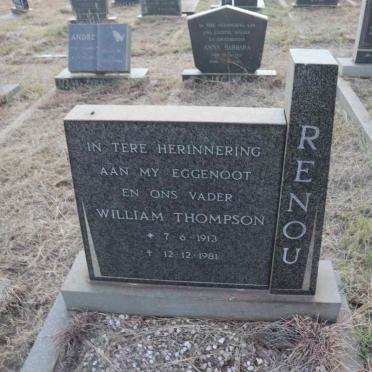 RENOU William Thompson 1913-1981