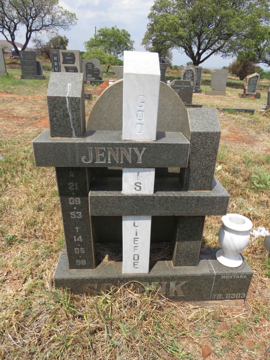 SCHENK Jenny 1953-1998