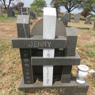 SCHENK Jenny 1953-1998