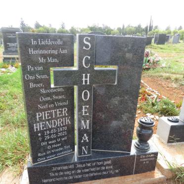 SCHOEMAN Pieter Hendrik 1970-2021