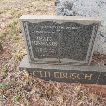 SCHLEBUSCH Dawid Hermanus 1939-2003