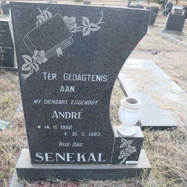 SENEKAL Andre 1952-1983