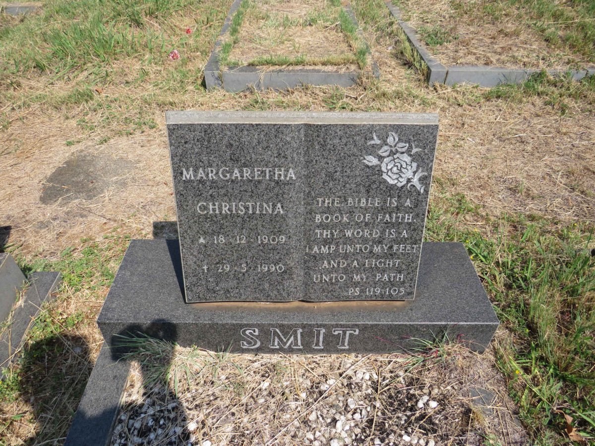 SMIT Margaretha Christina 1909-1990