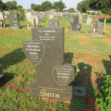 SMITH Johannes Anthonie 1929-2017 & Suzanna Catharina Maria 1931-2003