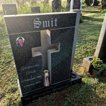 SMIT Gerhardus Dirk 1965-2010