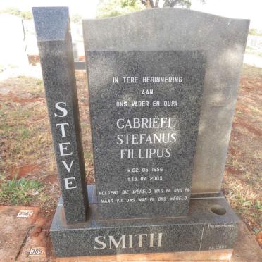 SMITH Gabrieel Stefanus Fillipus 1956-2005