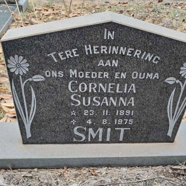 SMIT Cornelia Susanna 1891-1975