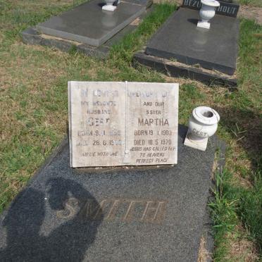SMITH Gert 1899-1966 & Martha 1903-1970 _1