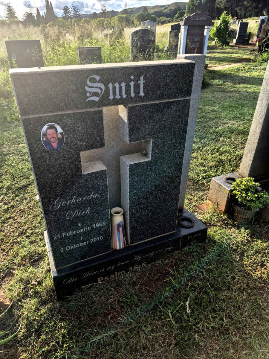 SMIT Gerhardus Dirk 1965-2010