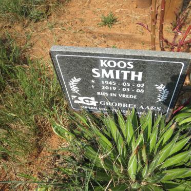 SMITH Koos 1945-2019