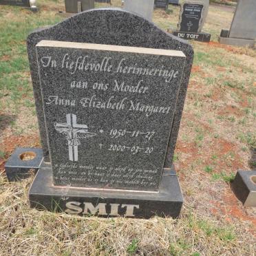 SMIT Anna Elizabeth Margaret 1950-2000
