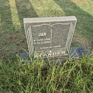 STANDER Jan 1930-2009
