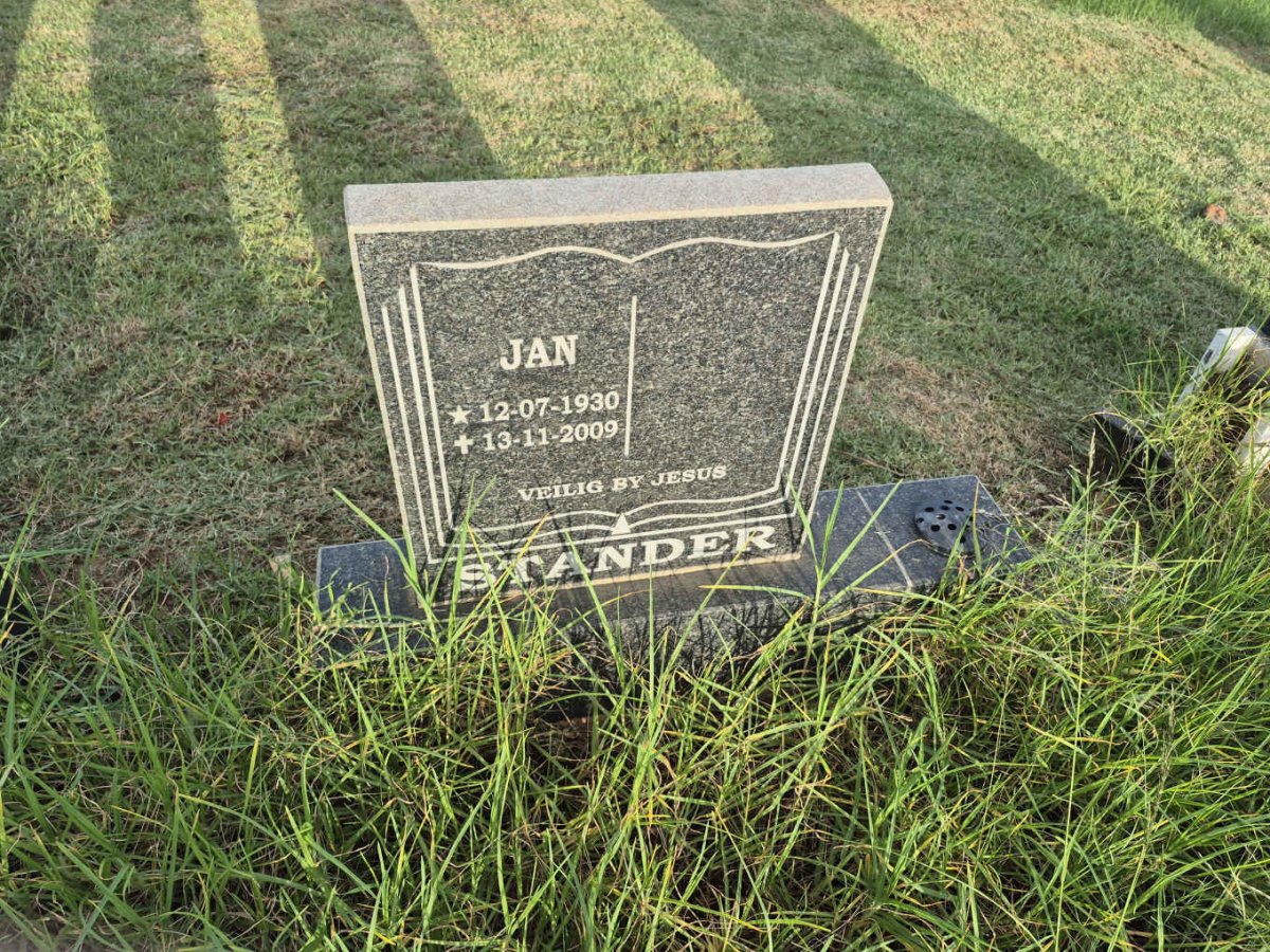 STANDER Jan 1930-2009