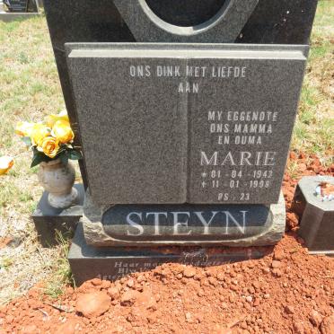 STEYN Marie 1942-1998