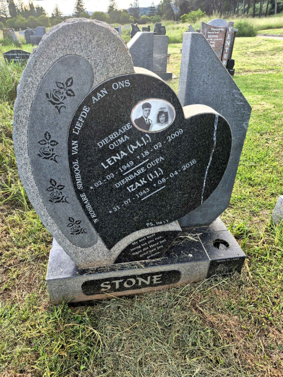 STONE I.J. 1943-2016 & M.J. 1949-2009 _1