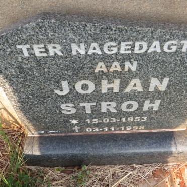 STROH Johan 1953-1998