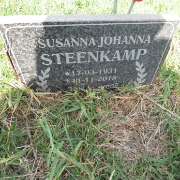 STEENKAMP Susanna Johanna 1931-2018