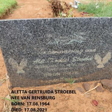 STROEBEL Aletta Gertruida nee VAN RENSBURG 1964-2021 